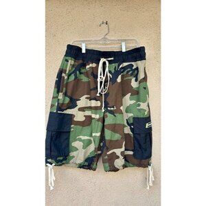Daniel Patrick Mens Camo Shorts Large New Designer
